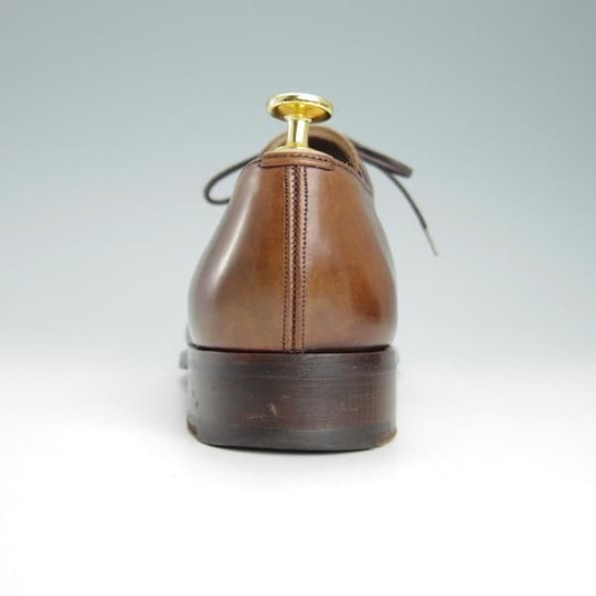 極上★(英)チーニー 6F【最上級★インペリアルコレクション/208ラスト】プレーントゥ/カーフ/茶/メンズ/CHEANEY★g583