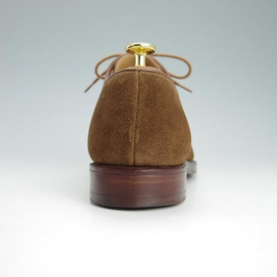 美品★クロケット&ジョーンズ 8E【同系モデル定価￥86,900-★SHIPS別注/GRASMERE 2】325ラスト/プレーントゥ/茶/Crockett&Jones★g584