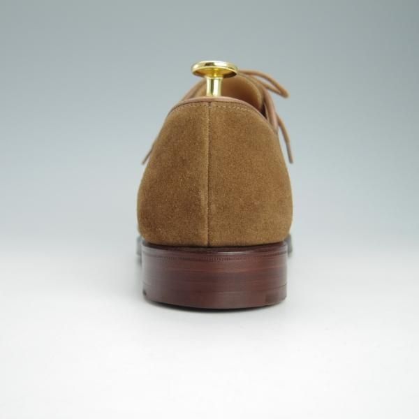 美品★クロケット&ジョーンズ 8E【同系モデル定価￥86,900-★SHIPS別注/GRASMERE 2】325ラスト/プレーントゥ/茶/Crockett&Jones★g584