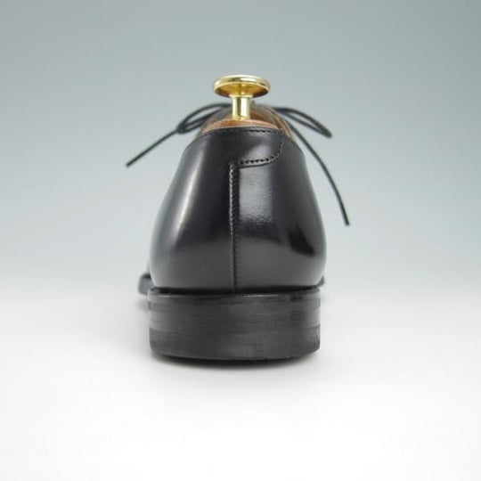 美品★クロケット&ジョーンズ 6.5E【定価￥86,900-★EDGWARE/348ラスト】CITYソール/オックスフォードシューズ/黒/Crockett&Jones★g585