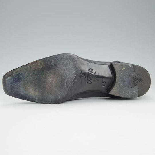 極上★(伊)FABI/ファビ SIZE 6.5【定価8万円程度★伊勢丹メンズ取扱/ボロネーゼ製法】クォーターブローグ/カーフ/メンズ★g586