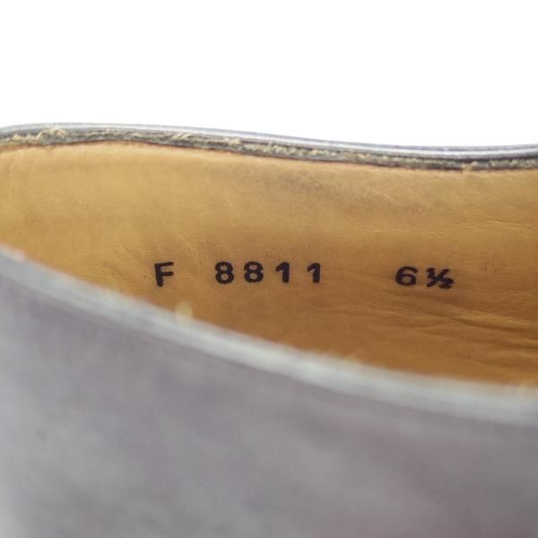 極上★(伊)FABI/ファビ SIZE 6.5【定価8万円程度★伊勢丹メンズ取扱/ボロネーゼ製法】クォーターブローグ/カーフ/メンズ★g586