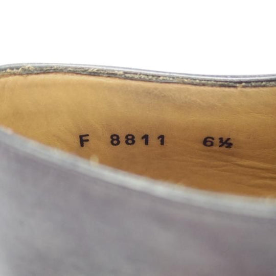 極上★(伊)FABI/ファビ SIZE 6.5【定価8万円程度★伊勢丹メンズ取扱/ボロネーゼ製法】クォーターブローグ/カーフ/メンズ★g586