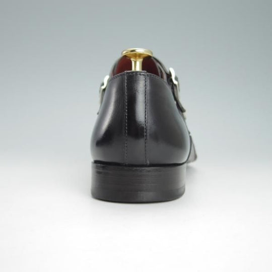 極美品★(スペイン製)マグナーニ SIZE 39【国内販売価格￥82,500-★オパンケ/ボロネーゼ製法】18371/カーフ/黒/メンズ/MAGNANNI★g587