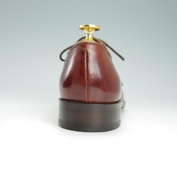 ★(伊)ベッタニン&ベントゥーリ SIZE 5.5【定価￥81,000-★ALEXANDRA/153ラスト】ホールカット/カーフ/赤茶/Bettanin&Venturi★g589