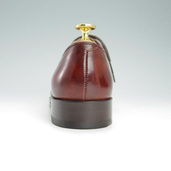 ★(伊)ベッタニン&ベントゥーリ SIZE 5.5【定価￥81,000-★ALEXANDRA/153ラスト】ホールカット/カーフ/赤茶/Bettanin&Venturi★g589