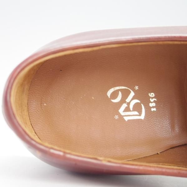 ★(伊)ベッタニン&ベントゥーリ SIZE 5.5【定価￥81,000-★ALEXANDRA/153ラスト】ホールカット/カーフ/赤茶/Bettanin&Venturi★g589