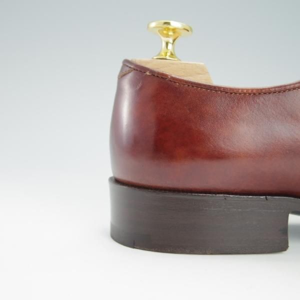 ★(伊)ベッタニン&ベントゥーリ SIZE 5.5【定価￥81,000-★ALEXANDRA/153ラスト】ホールカット/カーフ/赤茶/Bettanin&Venturi★g589