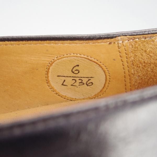 ★(伊)ベッタニン&ベントゥーリ SIZE 6【定価￥145,800-★シャドウステッチ仕様/951】236ラスト/黒/Bettanin&Venturi★g590