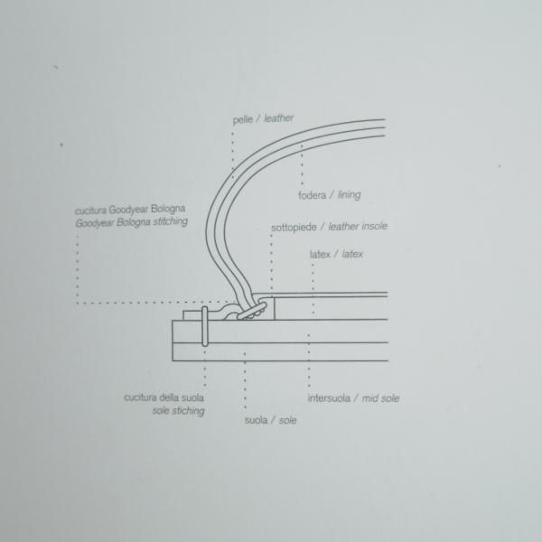 極美品★(伊)サントーニ SIZE 5.5【貴重★グッドイヤー・ボローニャ製法/14304】ダブルモンク/カーフ/赤茶/Santoni★g591