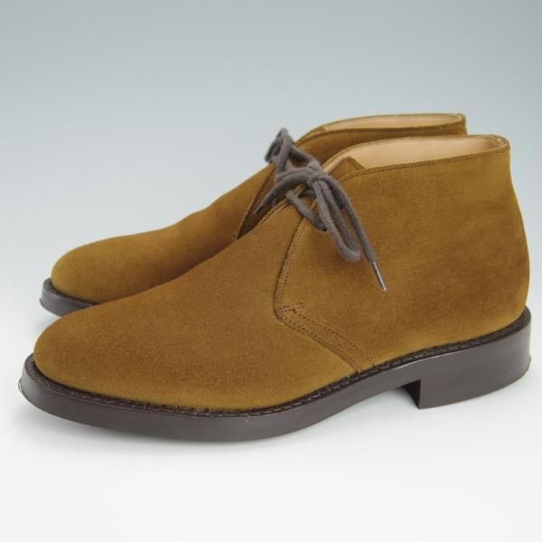 極美品★チャーチ 60F/UK6【定価￥102,300-★ダイナイトソール仕様/RYDER 3/ライダー】81ラスト/チャッカブーツ/マラッカ/Church's★g593