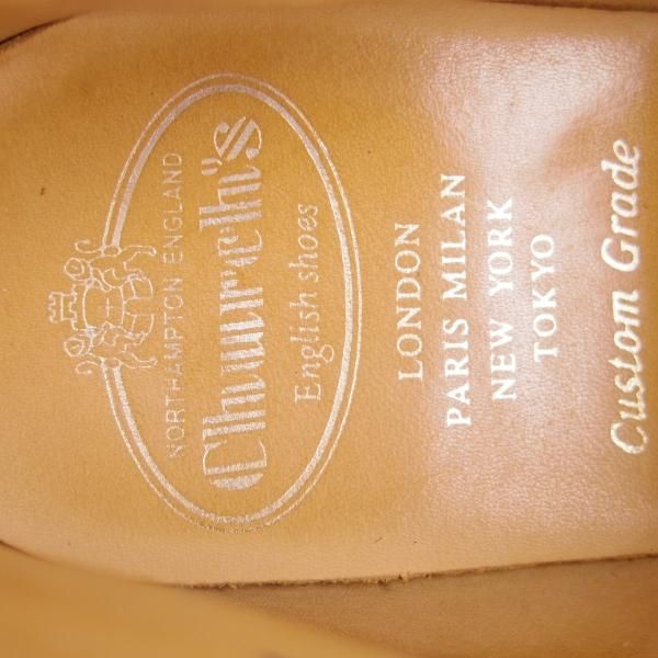 極美品★チャーチ 60F/UK6【定価￥102,300-★ダイナイトソール仕様/RYDER 3/ライダー】81ラスト/チャッカブーツ/マラッカ/Church's★g593