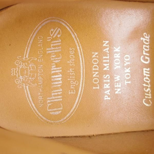 極美品★チャーチ 60F/UK6【定価￥102,300-★ダイナイトソール仕様/RYDER 3/ライダー】81ラスト/チャッカブーツ/マラッカ/Church's★g593