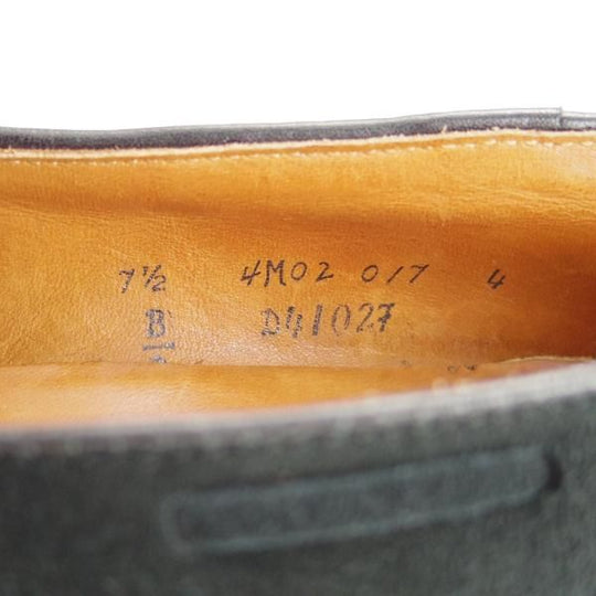 美品★オールデン 7.5D【貴重★カプリラスト/(米)ユニオンメイド別注】D4102F/タッセルローファー/黒/Copley/UNIONMADE/Alden★g598