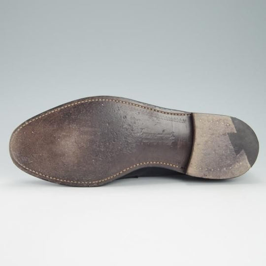 極上★(英)チーニー 7.5F【定価￥74,800-★CANNON/キャノン/277ラスト】コインローファー/カーフ/黒/メンズ/CHEANEY★g600