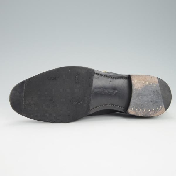 美品★(英)チーニー(レディース) 3.5D【定価￥69,300-★FILEY/フィリー】251ラスト/グルカサンダル/カーフ/黒/CHEANEY★g602
