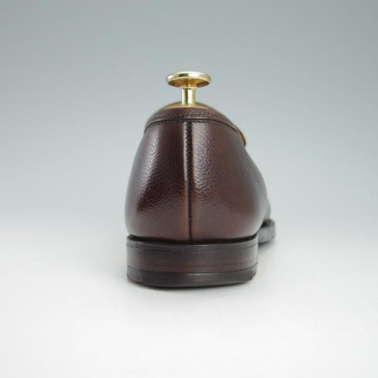 極上★クロケット&ジョーンズ 6.5E【定価￥83,600-★ビームスF別注/MAINE】376ラスト/コインローファー/濃茶/BEAMS/Crockett&Jones★g605