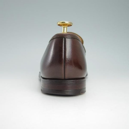 極上★クロケット&ジョーンズ 6.5E【定価￥83,600-★ビームスF別注/MAINE】376ラスト/コインローファー/濃茶/BEAMS/Crockett&Jones★g605