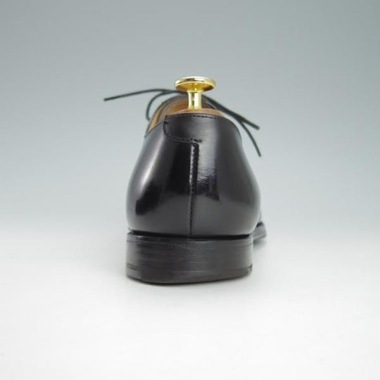 極上★クロケット&ジョーンズ 7.5E【定価￥86,900-★HALLAM/バーニーズNY別注/348ラスト】ストレートチップ/黒/Crockett&Jones★g606