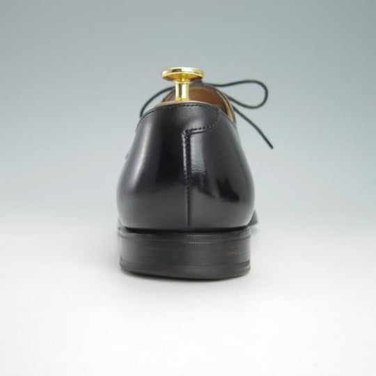 極上★クロケット&ジョーンズ 7.5E【定価￥86,900-★HALLAM/バーニーズNY別注/348ラスト】ストレートチップ/黒/Crockett&Jones★g606