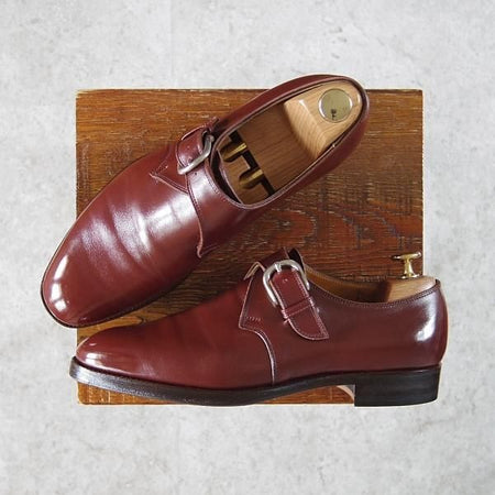 極上★(金沢)KOKON/ココン SIZE 6.5【オーダー価格￥75,900-★(独)ワインハイマー社のカーフ/921】KO-N9ラスト/赤茶/メンズ★g607