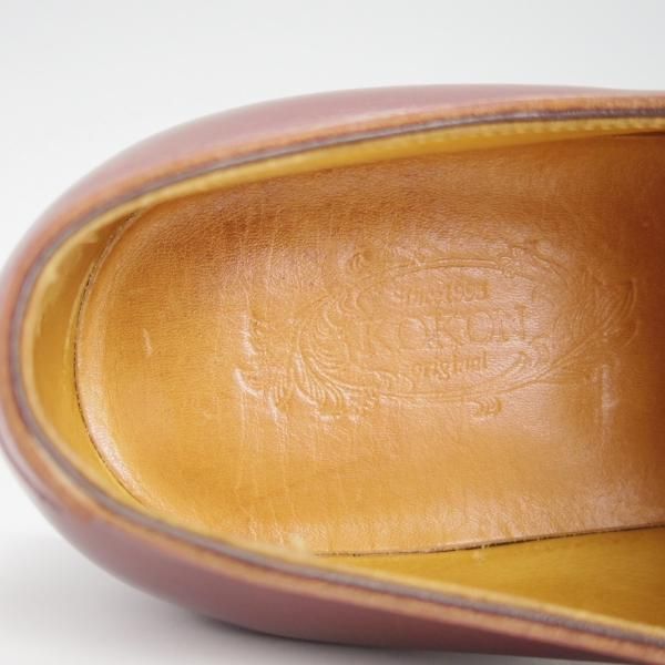 極上★(金沢)KOKON/ココン SIZE 6.5【オーダー価格￥75,900-★(独)ワインハイマー社のカーフ/921】KO-N9ラスト/赤茶/メンズ★g607