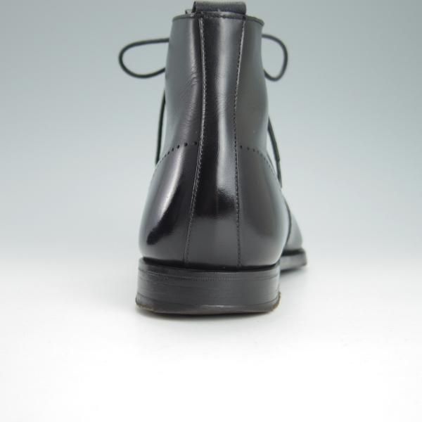 極上★クロケット&ジョーンズ 7E【ハンドグレードライン★369ラスト/STOWE】レースアップブーツ/カーフ/黒/メンズ/Crockett&Jones★g608