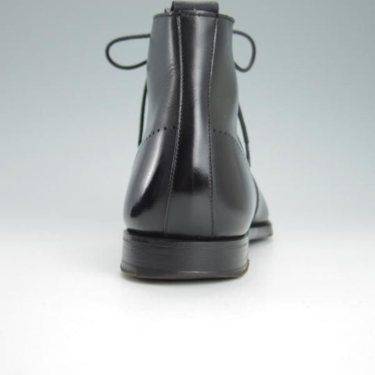 極上★クロケット&ジョーンズ 7E【ハンドグレードライン★369ラスト/STOWE】レースアップブーツ/カーフ/黒/メンズ/Crockett&Jones★g608