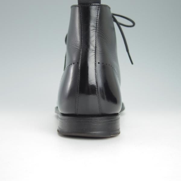 極上★クロケット&ジョーンズ 7E【ハンドグレードライン★369ラスト/STOWE】レースアップブーツ/カーフ/黒/メンズ/Crockett&Jones★g608