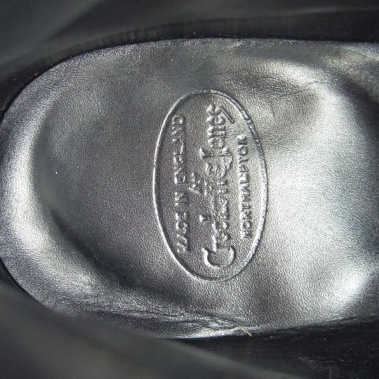 極上★クロケット&ジョーンズ 7E【ハンドグレードライン★369ラスト/STOWE】レースアップブーツ/カーフ/黒/メンズ/Crockett&Jones★g608