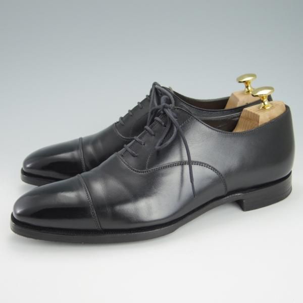 極上★クロケット&ジョーンズ 6.5E【貴重★369ラスト仕様のAUDLEY/オードリー4】ハンドグレードライン/カーフ/黒/Crockett&Jones★g609