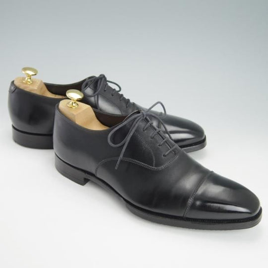 極上★クロケット&ジョーンズ 6.5E【貴重★369ラスト仕様のAUDLEY/オードリー4】ハンドグレードライン/カーフ/黒/Crockett&Jones★g609