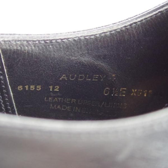 極上★クロケット&ジョーンズ 6.5E【貴重★369ラスト仕様のAUDLEY/オードリー4】ハンドグレードライン/カーフ/黒/Crockett&Jones★g609