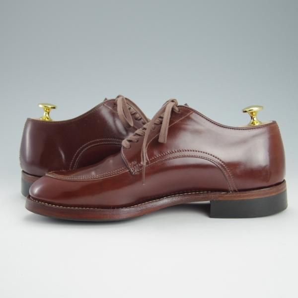 美品★Makers/メイカーズ SIZE 6【現行定価￥114,950-★茶系コードバン仕様/ホーウィン社/#4】CDVN-02/シェルコードバン/Vチップ★g610