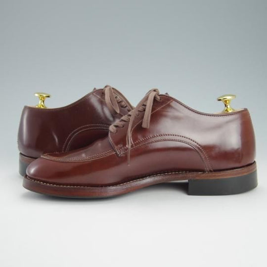 美品★Makers/メイカーズ SIZE 6【現行定価￥114,950-★茶系コードバン仕様/ホーウィン社/#4】CDVN-02/シェルコードバン/Vチップ★g610