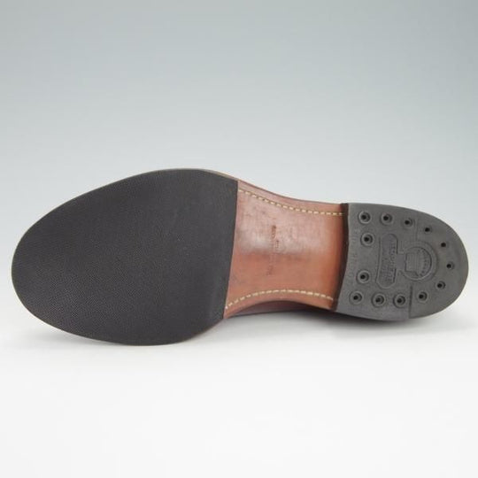 美品★Makers/メイカーズ SIZE 6【現行定価￥114,950-★茶系コードバン仕様/ホーウィン社/#4】CDVN-02/シェルコードバン/Vチップ★g610