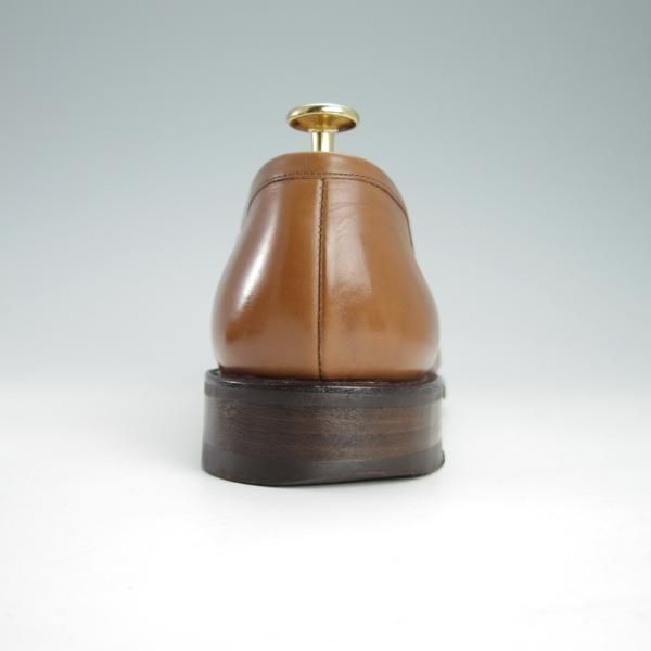 極上★パラブーツ SIZE 6【モデル定価￥77,000-★アドニス/ADONIS】ギャラクシーソール/コインローファーカーフ/茶/Paraboot★g612