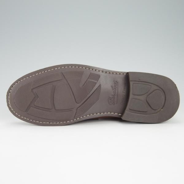 極上★パラブーツ SIZE 6【モデル定価￥77,000-★アドニス/ADONIS】ギャラクシーソール/コインローファーカーフ/茶/Paraboot★g612