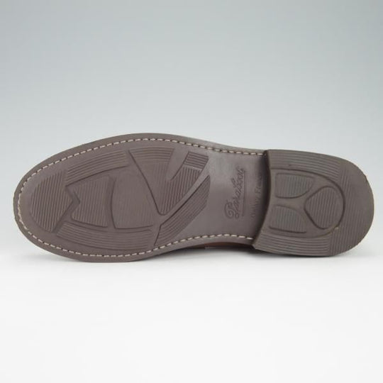 極上★パラブーツ SIZE 6【モデル定価￥77,000-★アドニス/ADONIS】ギャラクシーソール/コインローファーカーフ/茶/Paraboot★g612