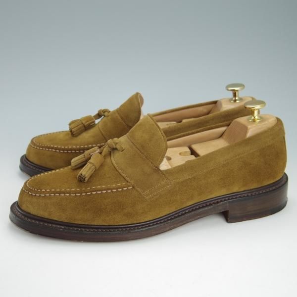 極美品★(英)チーニー 7F【定価￥70,200-★Steven Alan別注/HAMISH】5203ラスト/タッセルローファー/スティーブン アラン/CHEANEY★g613