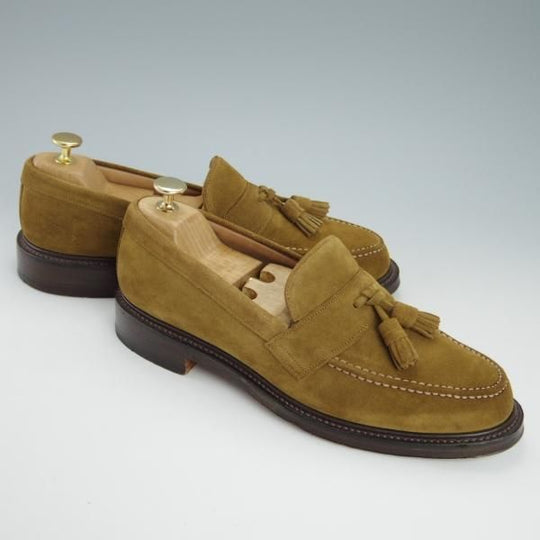 極美品★(英)チーニー 7F【定価￥70,200-★Steven Alan別注/HAMISH】5203ラスト/タッセルローファー/スティーブン アラン/CHEANEY★g613