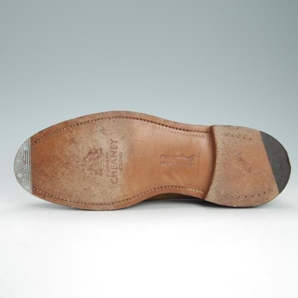 極美品★(英)チーニー 7F【定価￥70,200-★Steven Alan別注/HAMISH】5203ラスト/タッセルローファー/スティーブン アラン/CHEANEY★g613