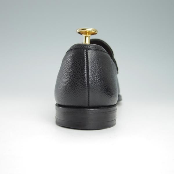 美品★クロケット&ジョーンズ 6.5E【モデル定価￥75,900-★バーニーズNY別注/SELHURST】366ラスト/ローファー/黒/Crockett&Jones★g615