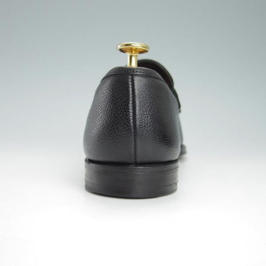 美品★クロケット&ジョーンズ 6.5E【モデル定価￥75,900-★バーニーズNY別注/SELHURST】366ラスト/ローファー/黒/Crockett&Jones★g615