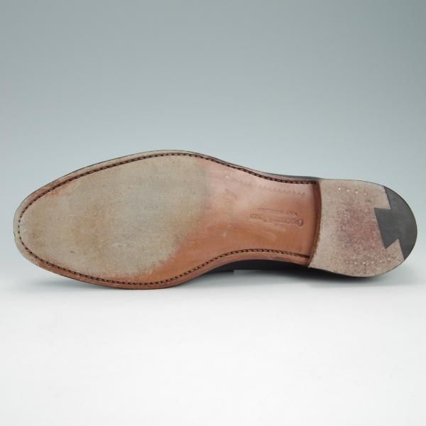 美品★クロケット&ジョーンズ 6.5E【モデル定価￥75,900-★バーニーズNY別注/SELHURST】366ラスト/ローファー/黒/Crockett&Jones★g615