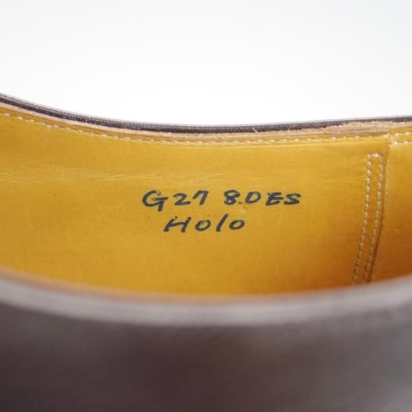 ★(銀座)ギルド・オブ・クラフツ SIZE 8【合計オーダー価格￥214,500-★ハンドソーンウェルテッド製法/Holo】黒/Guild of crafts★g619