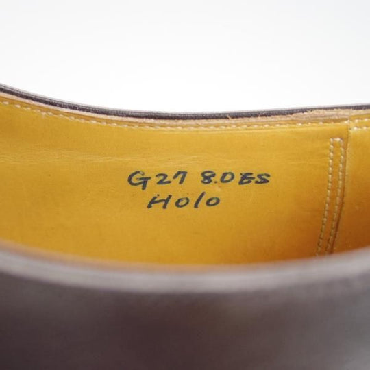 ★(銀座)ギルド・オブ・クラフツ SIZE 8【合計オーダー価格￥214,500-★ハンドソーンウェルテッド製法/Holo】黒/Guild of crafts★g619