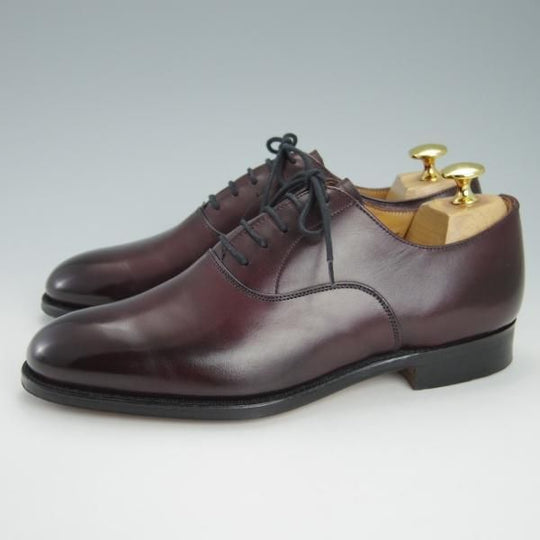 ★(英)グレンソン 5F【貴重★footmaster/フットマスター】プレーントゥ/カーフ/赤茶/メンズ/GRENSON★g620