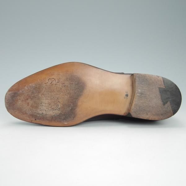 ★(英)グレンソン 5F【貴重★footmaster/フットマスター】プレーントゥ/カーフ/赤茶/メンズ/GRENSON★g620