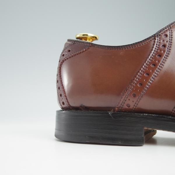 ★(米)アレンエドモンズ 6.5E【定価15万円以上★コードバン仕様/Polo】サドルシューズ/赤茶/メンズ/ALLEN EDMONDS★g621